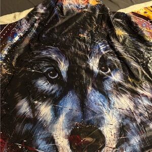 Wolf Graphic Cloak
